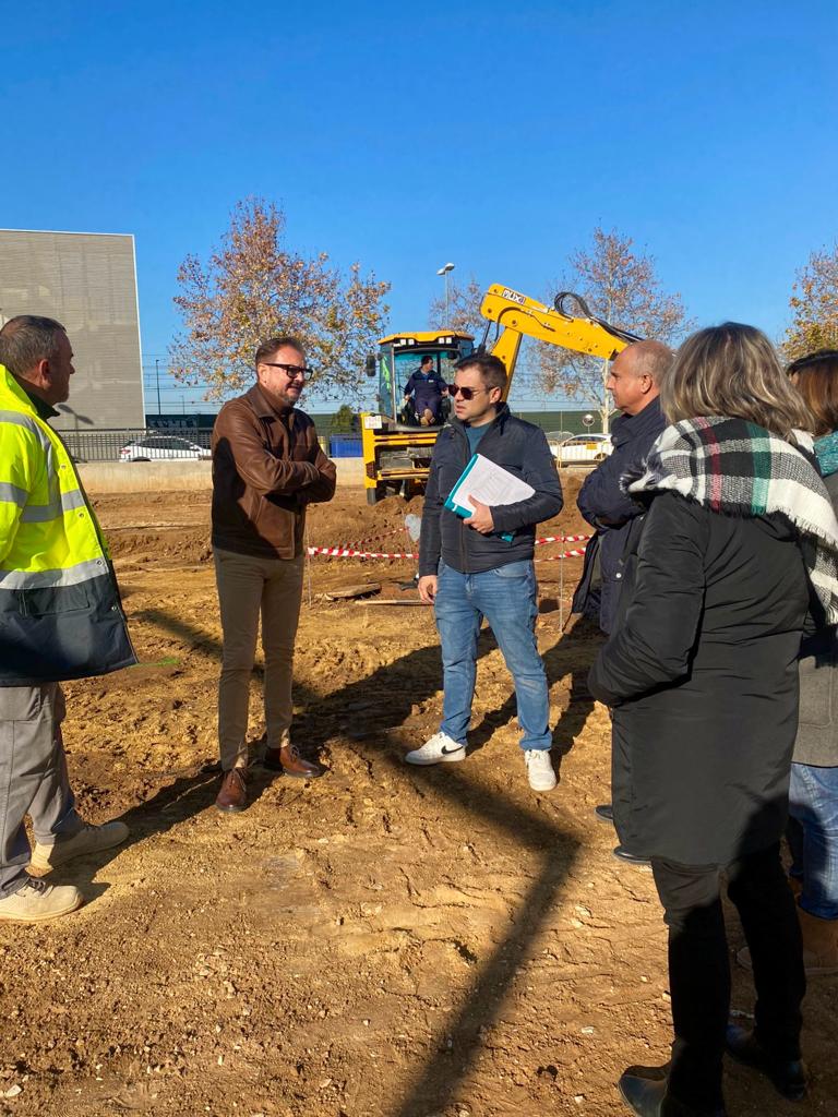 Obres aparcament Centre Carmen Valero Silla